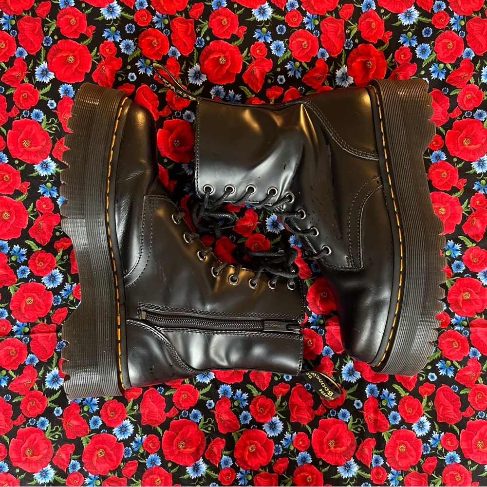 Dr. Martens leather JADON boots (smooth black)